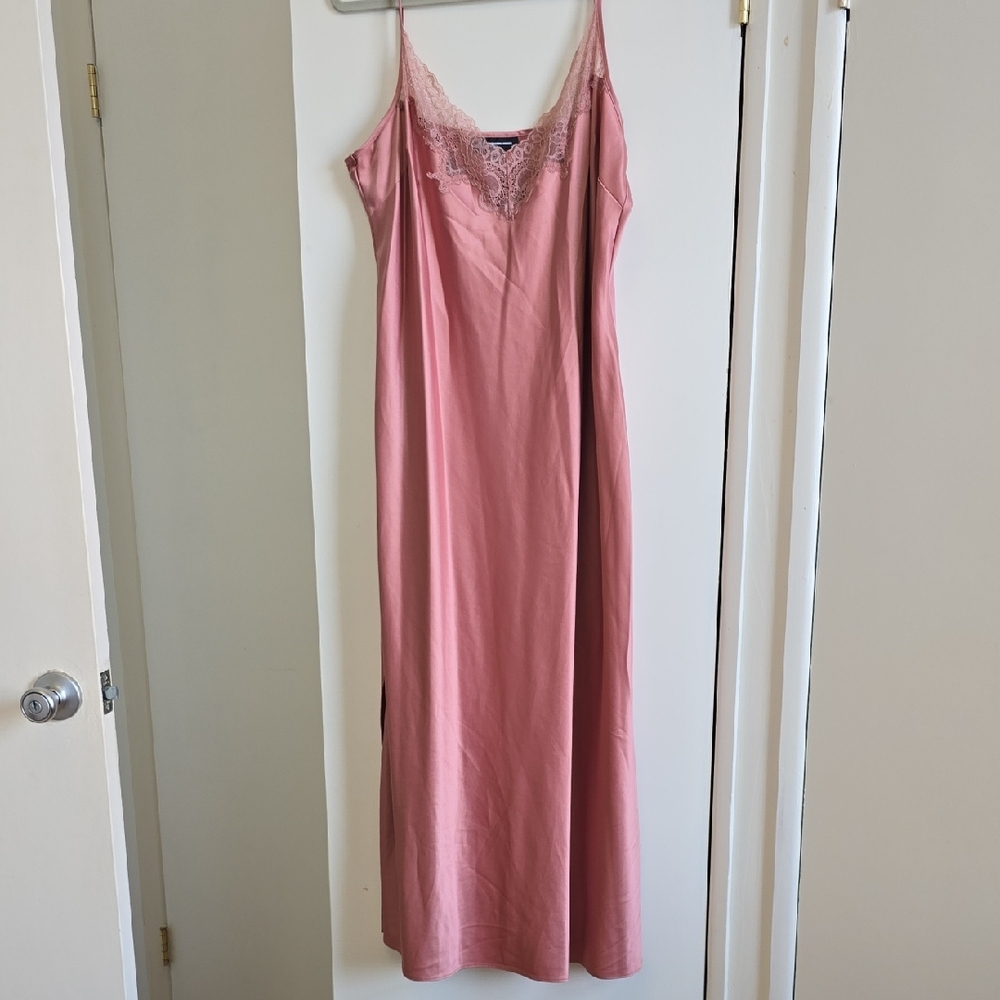 INC International Concepts Pink Lace Chemise